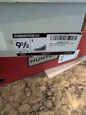 Adidas pure motion gray 9 1/2 women 8 1/2 men sneakers new inbox